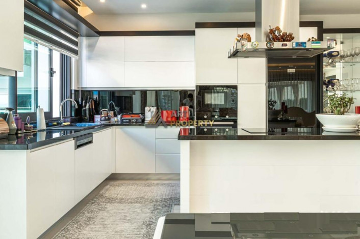 Просторные апартаменты планировки 5+1, 210м2 в престижном ЖК, Каргыджак - Ракурс 16