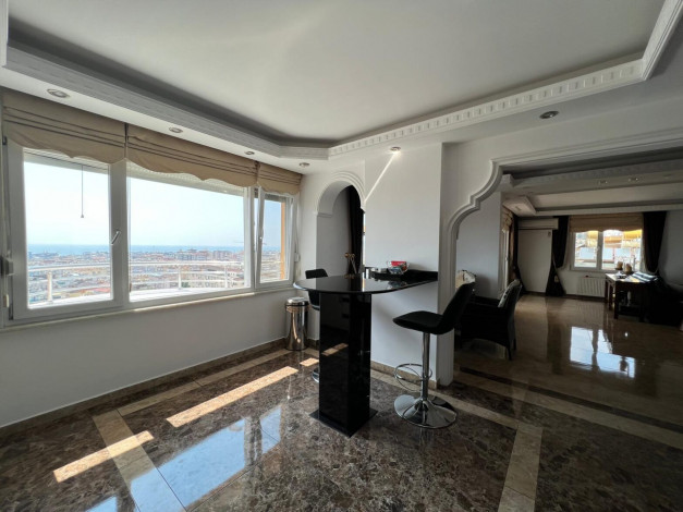 Просторные видовые апартаменты планировки 6+1, 300м2 в центре Алании - Ракурс 35