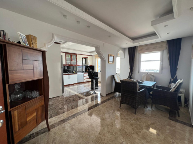 Просторные видовые апартаменты планировки 6+1, 300м2 в центре Алании - Ракурс 43