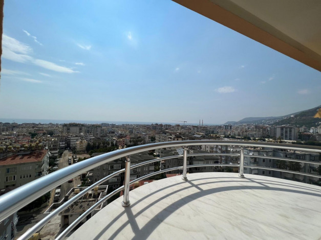 Просторные видовые апартаменты планировки 6+1, 300м2 в центре Алании - Ракурс 44