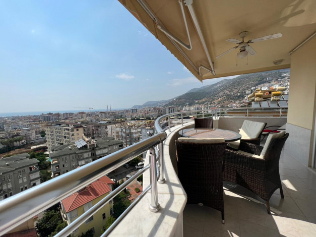 Просторные видовые апартаменты планировки 6+1, 300м2 в центре Алании - Ракурс 50