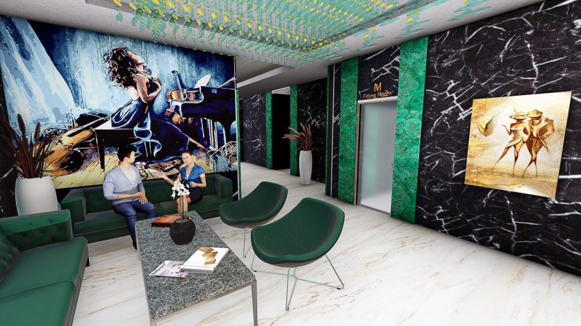 Новый инвестиционный проект на стадии строительства с шикарными видами в Махмутларе. - Ракурс 3