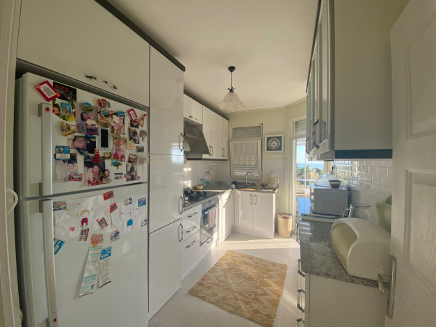 Квартира планировки 2+1, 110м2 с видом на море, район Махмутлар - Ракурс 7