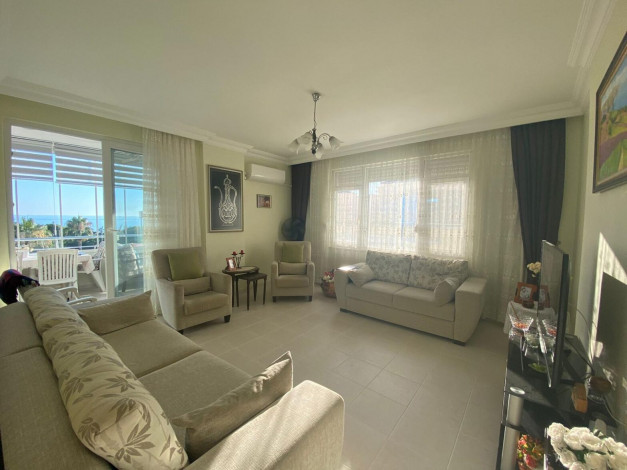 Квартира планировки 2+1, 110м2 с видом на море, район Махмутлар - Ракурс 11