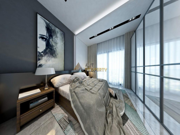 Квартира планировки 1+1, 51м2 в ЖК на финальной стадии строительства, Каргыджак - Ракурс 7