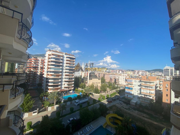 Меблированная квартира планировки 2+1, 120м2 с видом на море, район Махмутлар - Ракурс 5