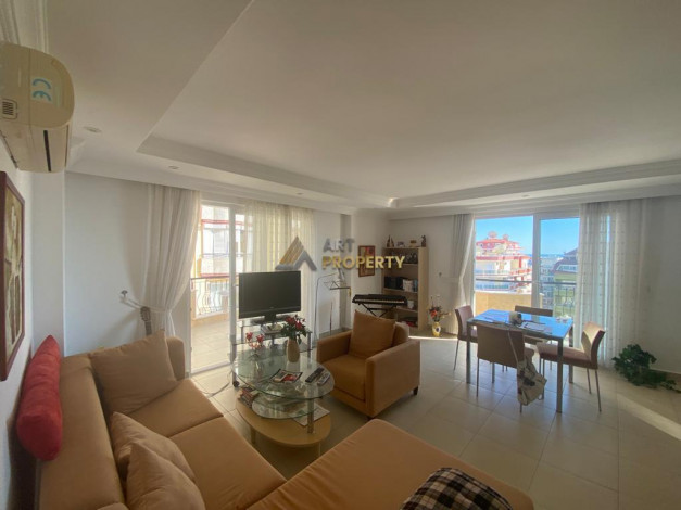 Меблированная квартира планировки 2+1, 120м2 с видом на море, район Махмутлар - Ракурс 7