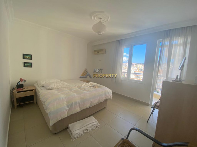 Меблированная квартира планировки 2+1, 120м2 с видом на море, район Махмутлар - Ракурс 9