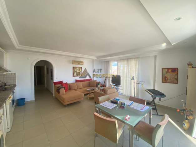 Меблированная квартира планировки 2+1, 120м2 с видом на море, район Махмутлар - Ракурс 17