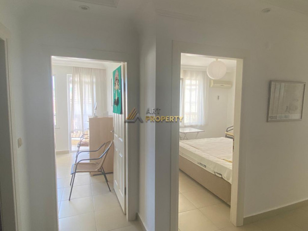 Меблированная квартира планировки 2+1, 120м2 с видом на море, район Махмутлар - Ракурс 40