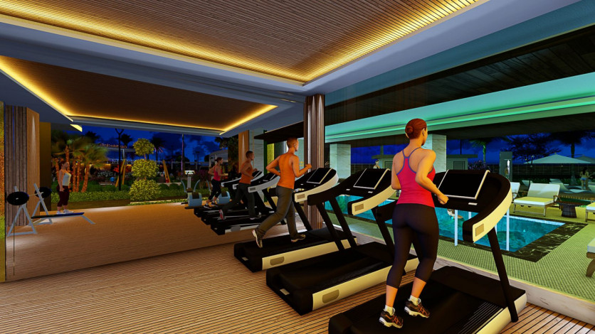 Новый инвестиционный проект на стадии строительства с шикарными видами в Махмутларе. - Ракурс 18