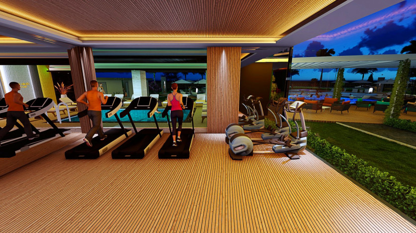 Новый инвестиционный проект на стадии строительства с шикарными видами в Махмутларе. - Ракурс 19