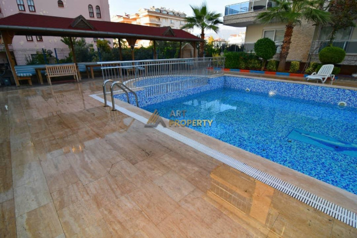 Квартира 2+1, 110м2 с шикарным видом на море и крепость, район Кестель - Ракурс 19