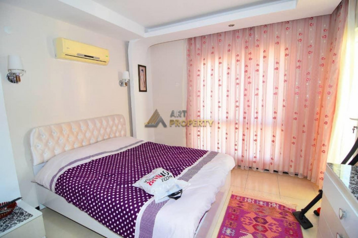 Квартира 2+1, 110м2 с шикарным видом на море и крепость, район Кестель - Ракурс 23