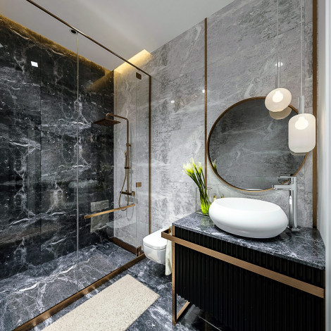 Новый инвестиционный проект на стадии строительства с шикарными видами в Махмутларе. - Ракурс 24