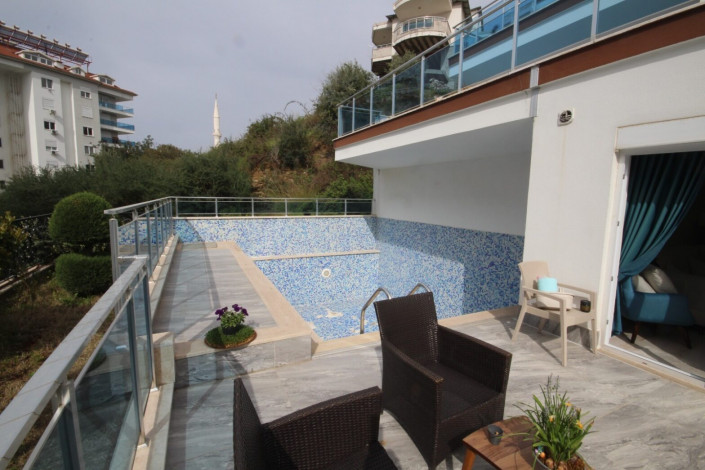 Вилла планировки 2+1 на территории роскошного жилого комплекса, район Джикджилли - Ракурс 3