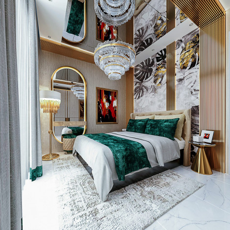 Новый инвестиционный проект на стадии строительства с шикарными видами в Махмутларе. - Ракурс 27