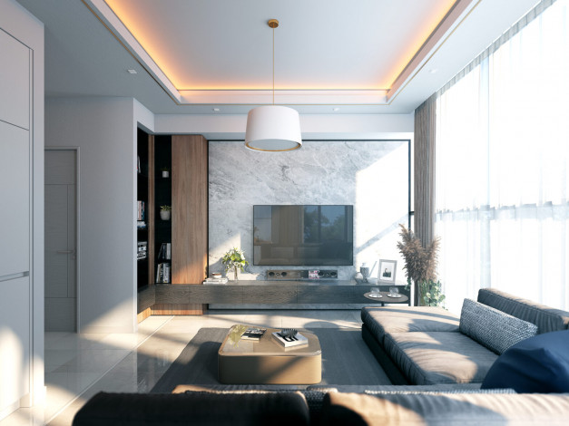 Новый жилой комплекс с инфраструктурой отеля 5*, район Каргыджак - Ракурс 7