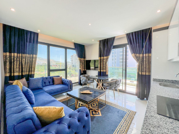 Меблированные апартаменты планировки 2+1, 78м2 в районе Махмутлар - Ракурс 2