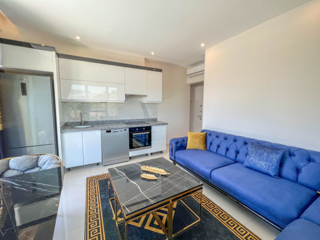 Меблированные апартаменты планировки 2+1, 78м2 в районе Махмутлар - Ракурс 3