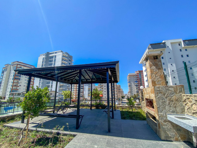 Апартаменты планировки 2+1, 65,5м2 в новом жилом комплексе, Махмутлар - Ракурс 32