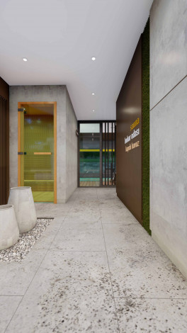 Новый инвестиционный проект c различными планировками квартир в 3 минутах от моря в центре Алании, 59,5- 161,5 м2 - Ракурс 10