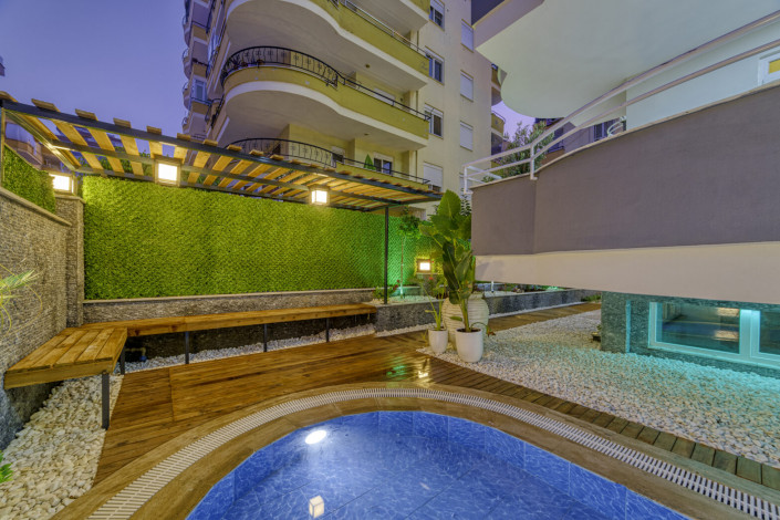 Меблированные апартаменты 2+1 и 4+1 в районе Махмутлар - Ракурс 11