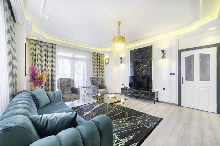 Меблированные апартаменты 2+1 и 4+1 в районе Махмутлар - Ракурс 14