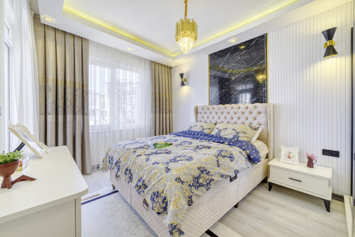 Меблированные апартаменты 2+1 и 4+1 в районе Махмутлар - Ракурс 29