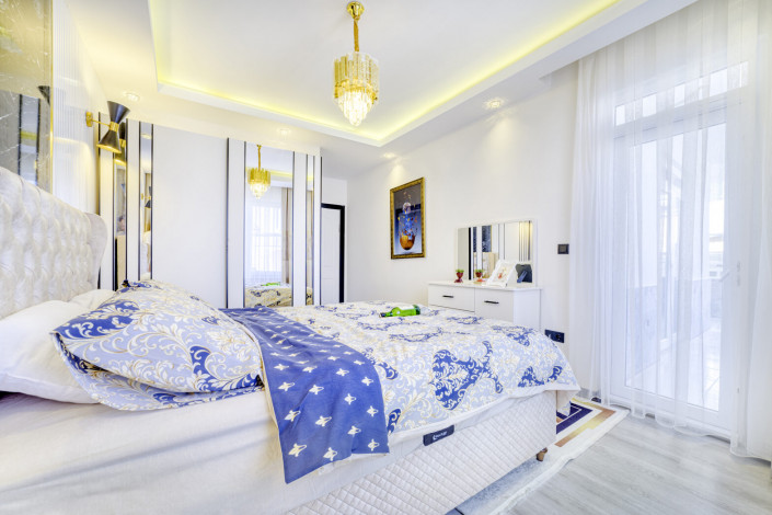 Меблированные апартаменты 2+1 и 4+1 в районе Махмутлар - Ракурс 31