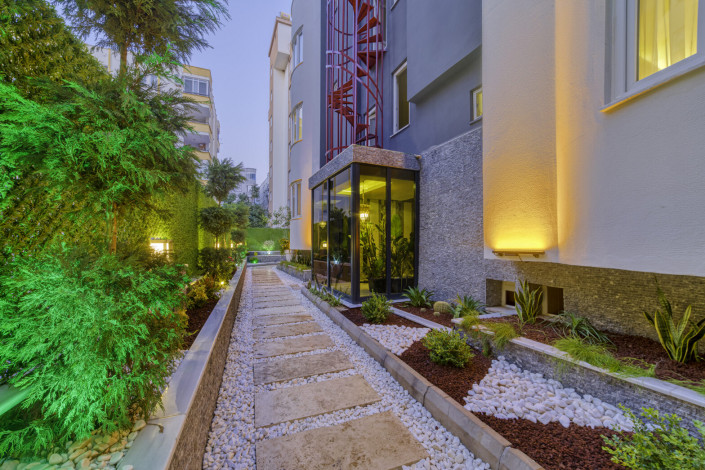 Меблированные апартаменты 2+1 и 4+1 в районе Махмутлар - Ракурс 34