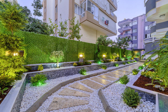 Меблированные апартаменты 2+1 и 4+1 в районе Махмутлар - Ракурс 35