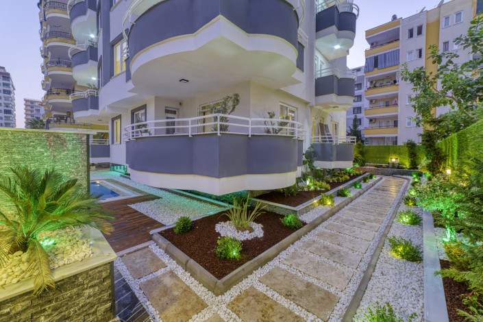 Меблированные апартаменты 2+1 и 4+1 в районе Махмутлар - Ракурс 39