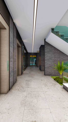 Новый инвестиционный проект c различными планировками квартир в 3 минутах от моря в центре Алании, 59,5- 161,5 м2 - Ракурс 17