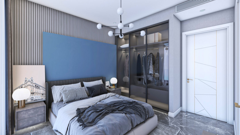 Элитный проект шикарных вилл в районе Бекташ - Ракурс 11