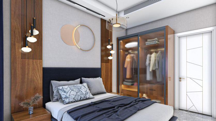 Элитный проект шикарных вилл в районе Бекташ - Ракурс 14