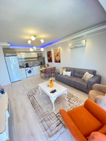 Меблированная квартира планировки 1+1, 65м2 в районе Махмутлар - Ракурс 4