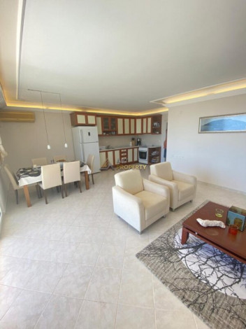 Апартаменты 2+1, 90м2 с шикарными видами на море и крепость, район Бекташ - Ракурс 12