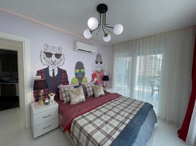 Роскошные апартаменты 2+1, 115м2 в районе Кестель - Ракурс 3