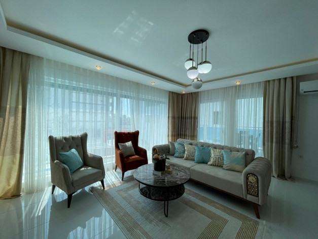 Роскошные апартаменты 2+1, 115м2 в районе Кестель - Ракурс 5