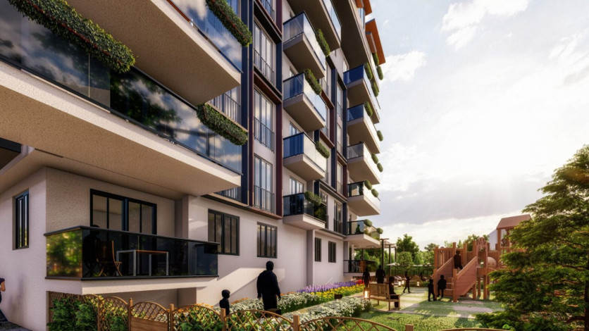 Квартира планировки 2+1, 95м2 в районе Газипаша - Ракурс 2