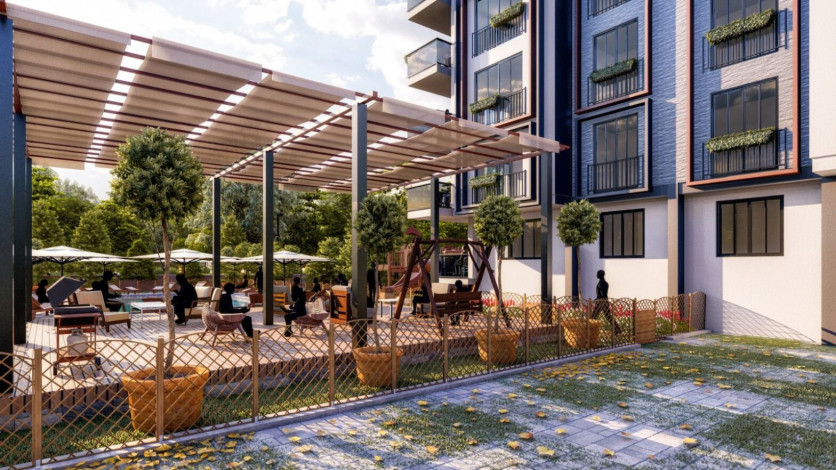 Квартира планировки 2+1, 95м2 в районе Газипаша - Ракурс 3