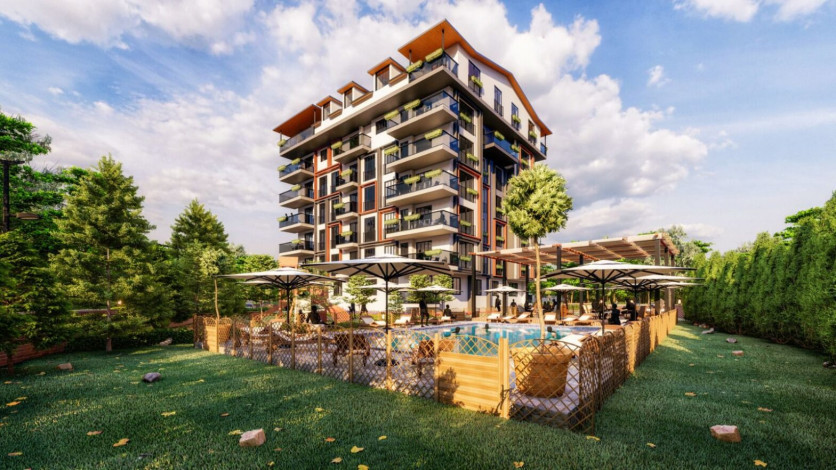 Квартира планировки 2+1, 95м2 в районе Газипаша - Ракурс 4