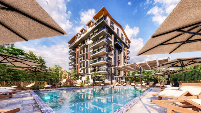 Квартира планировки 2+1, 95м2 в районе Газипаша - Ракурс 29