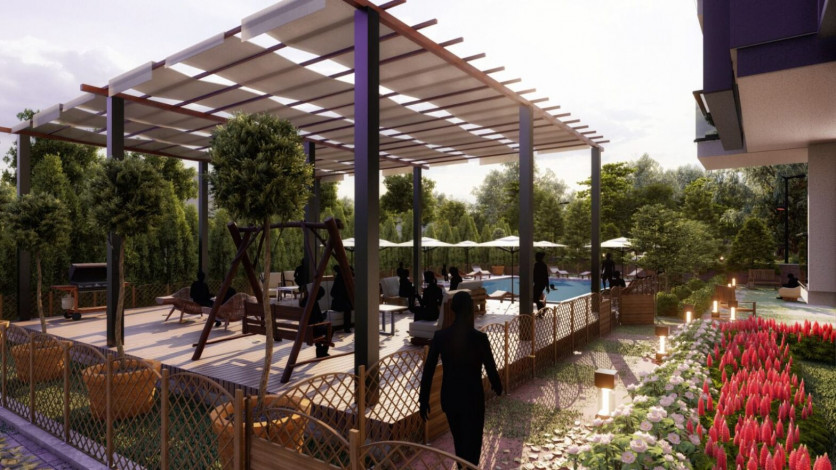 Квартира планировки 2+1, 95м2 в районе Газипаша - Ракурс 30