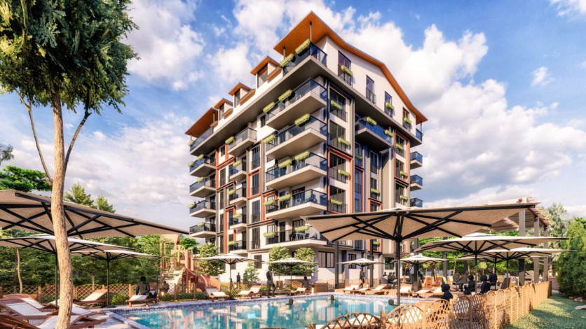 Квартира планировки 2+1, 95м2 в районе Газипаша - Ракурс 35