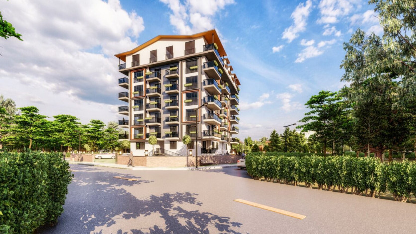 Квартира планировки 2+1, 95м2 в районе Газипаша - Ракурс 36