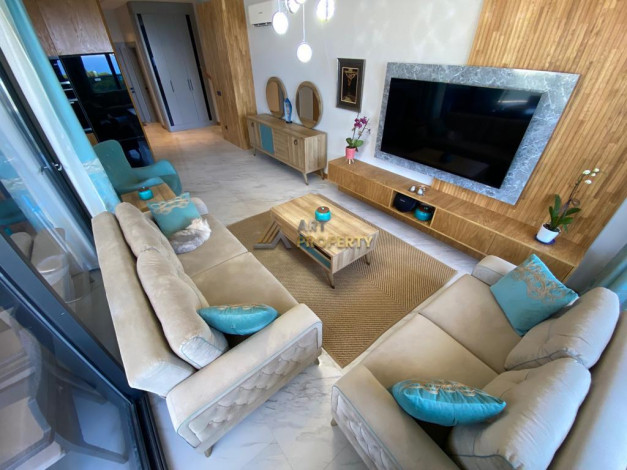 Апартаменты планировки 2+1, 122м2 с видом на море в современном ЖК, район Каргыджак - Ракурс 14