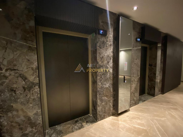 Апартаменты планировки 2+1, 122м2 с видом на море в современном ЖК, район Каргыджак - Ракурс 17