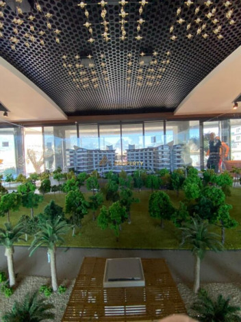 Апартаменты планировки 2+1, 122м2 с видом на море в современном ЖК, район Каргыджак - Ракурс 20